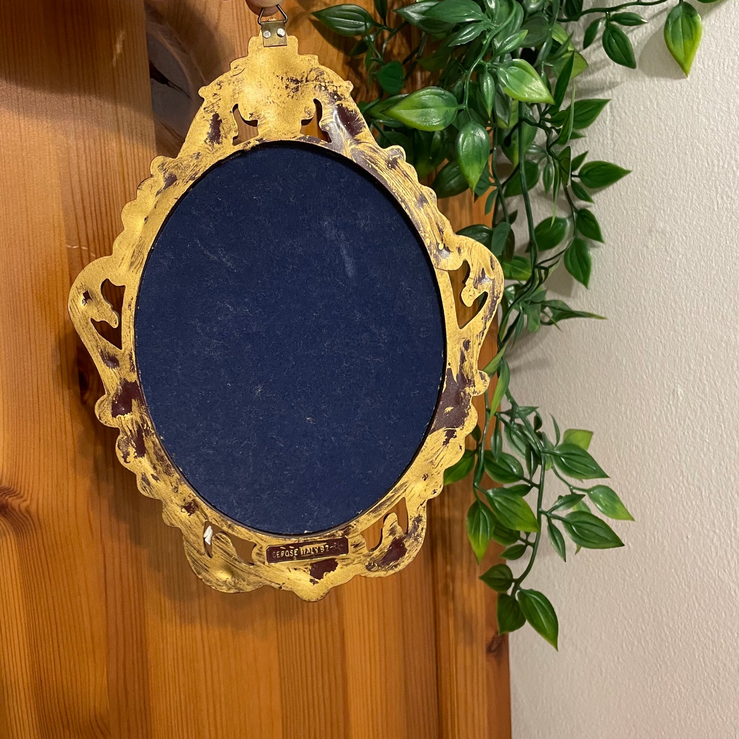 Vintage Italian Cameo Wall Hanging