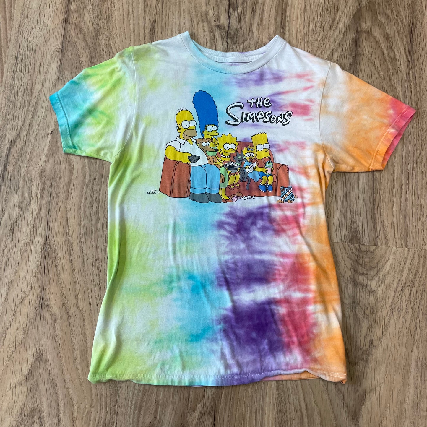 The Simpsons Tye-Dye T-shirt