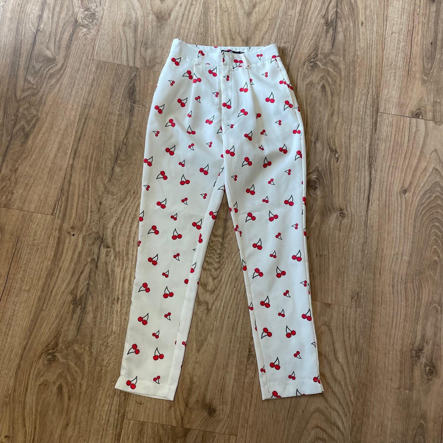 White Cherry Trousers