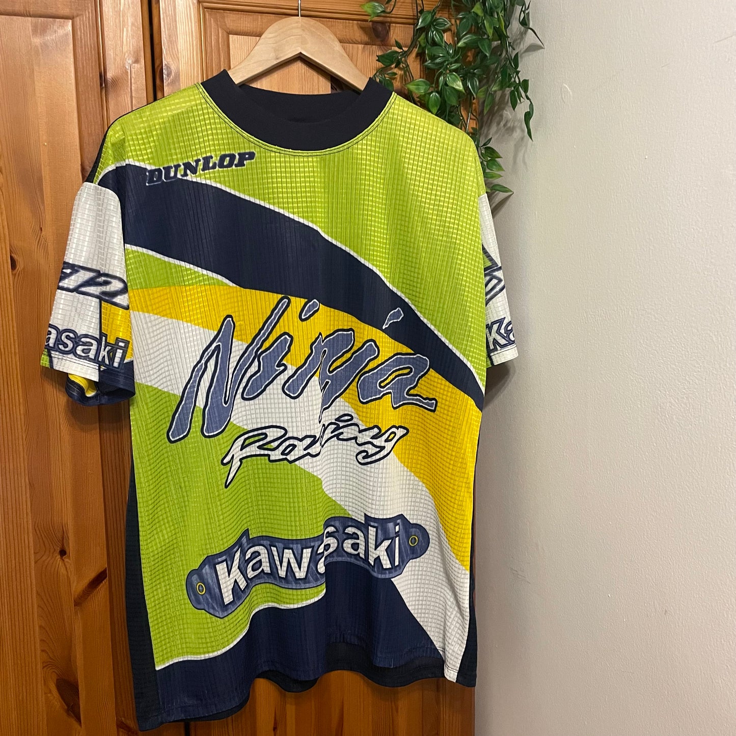 Vintage RARE Kawasaki Ninja Dunlop Jersey