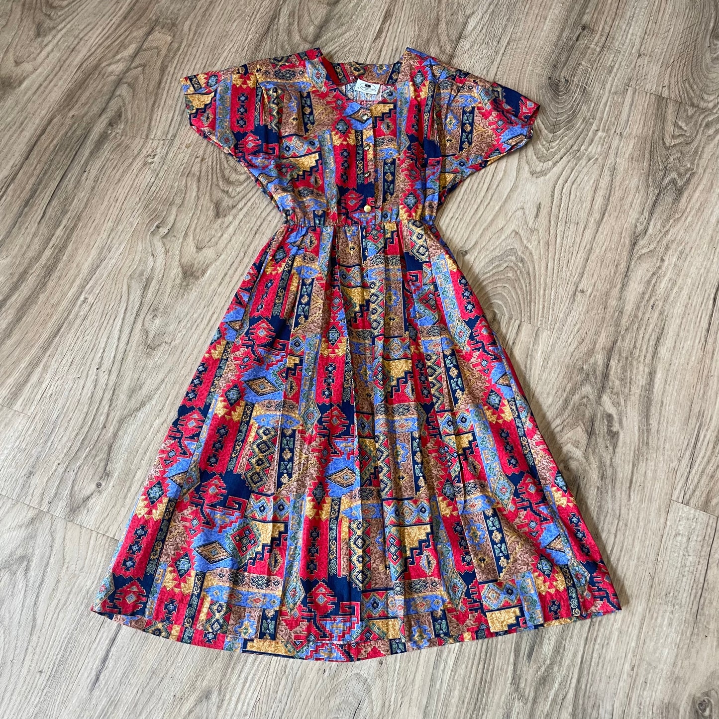 Aztec western Dress