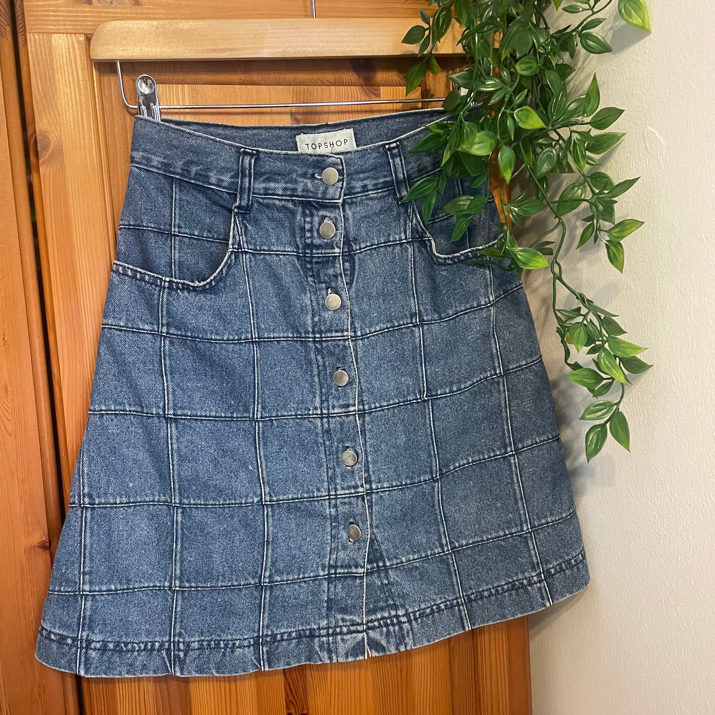 Vintage Topshop Denim Skirt