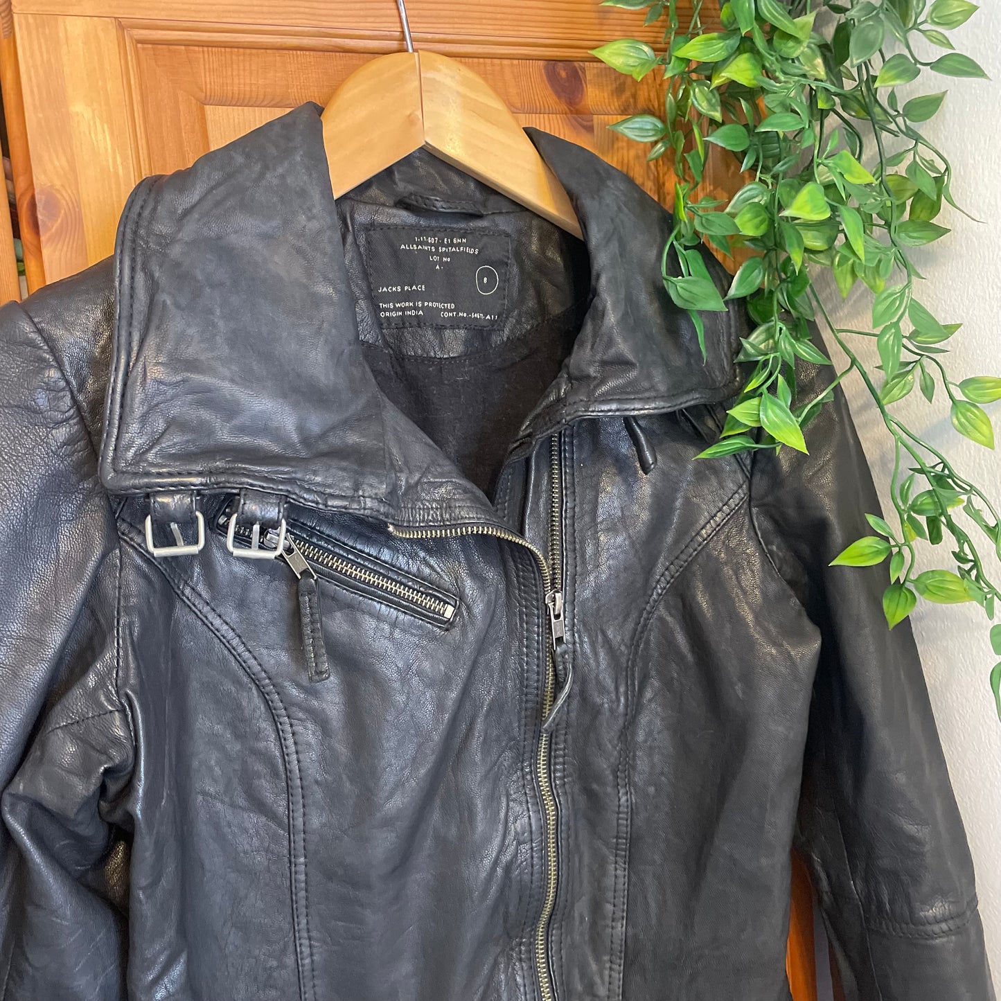 All saints Leather Jacket