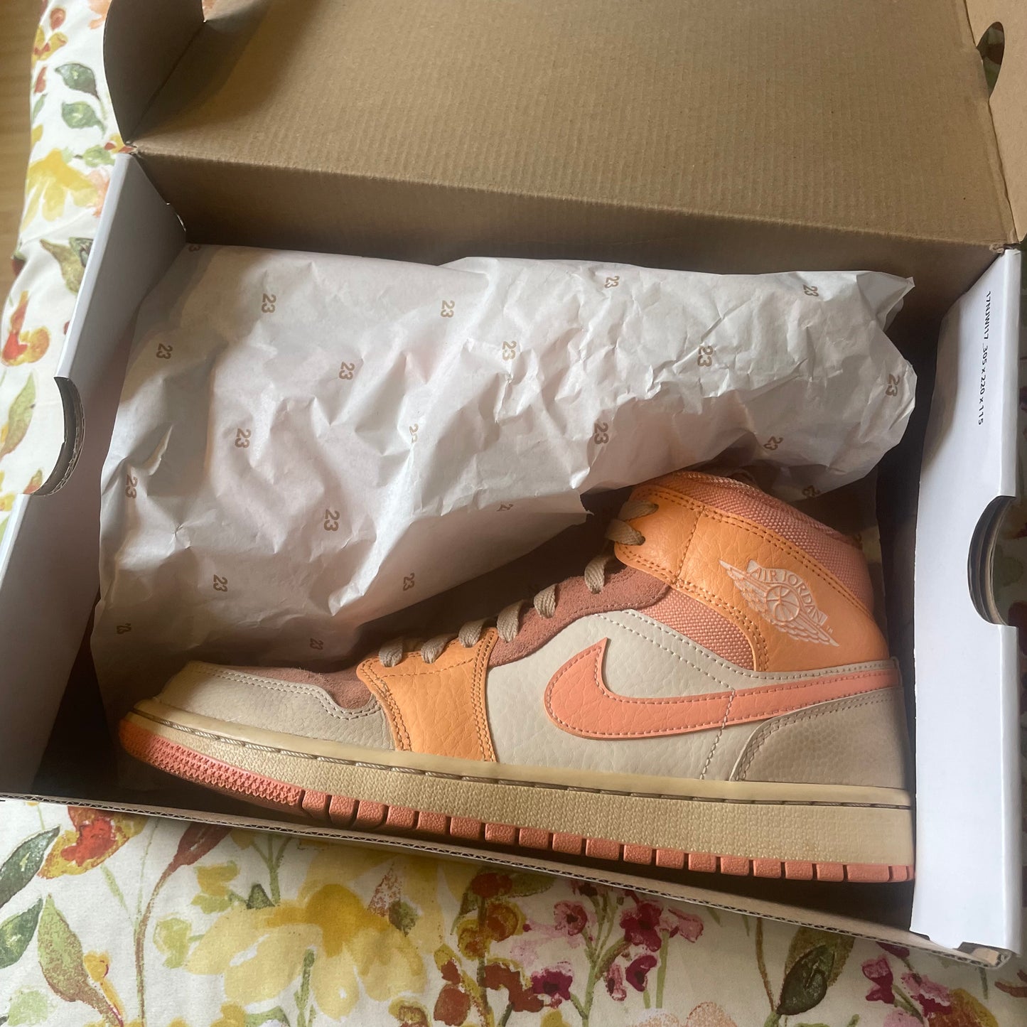Women’s Nike Air Jordan’s Orange
