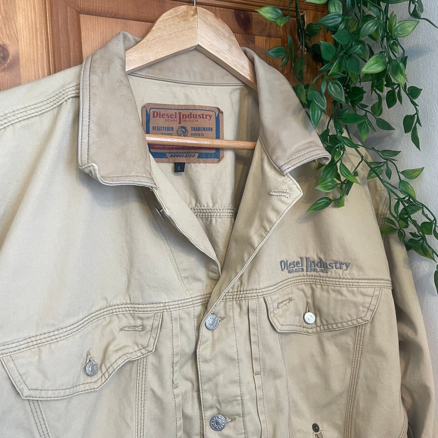 Diesel Beige Denim Jacket