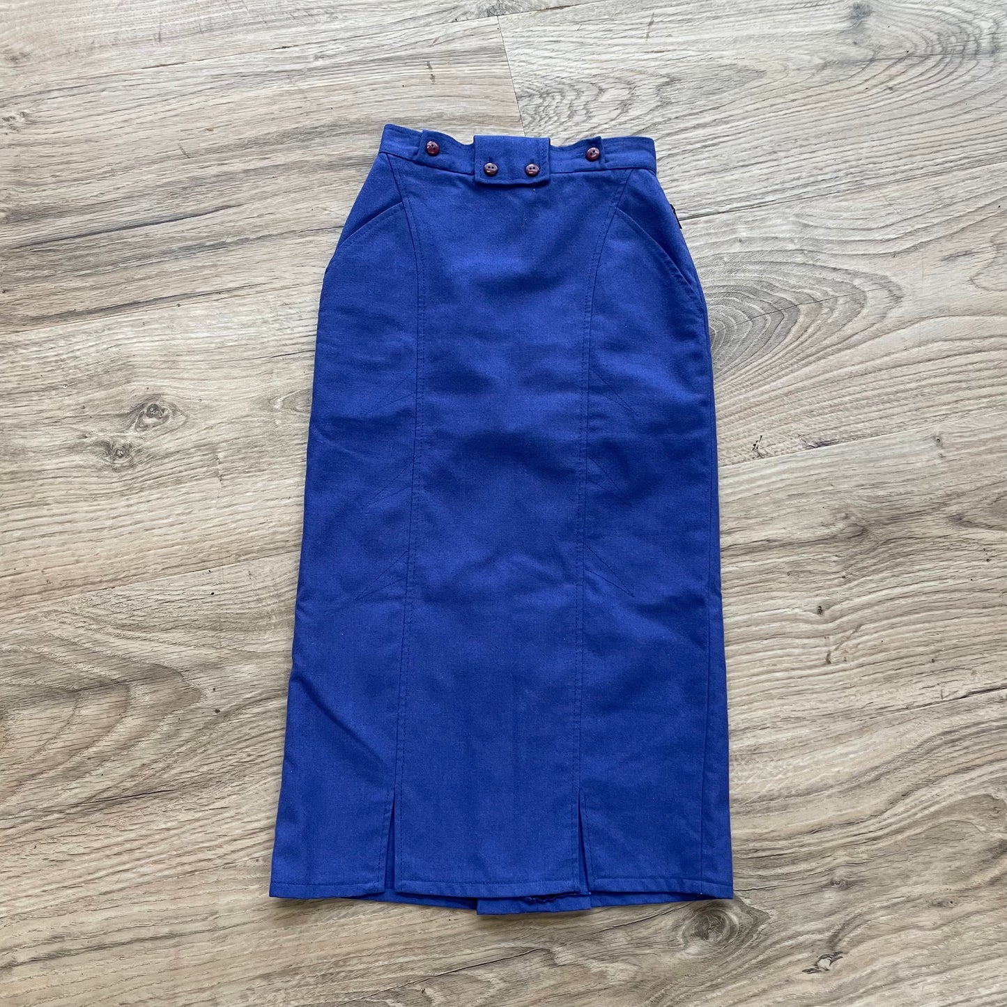 50s Purple pencil skirt