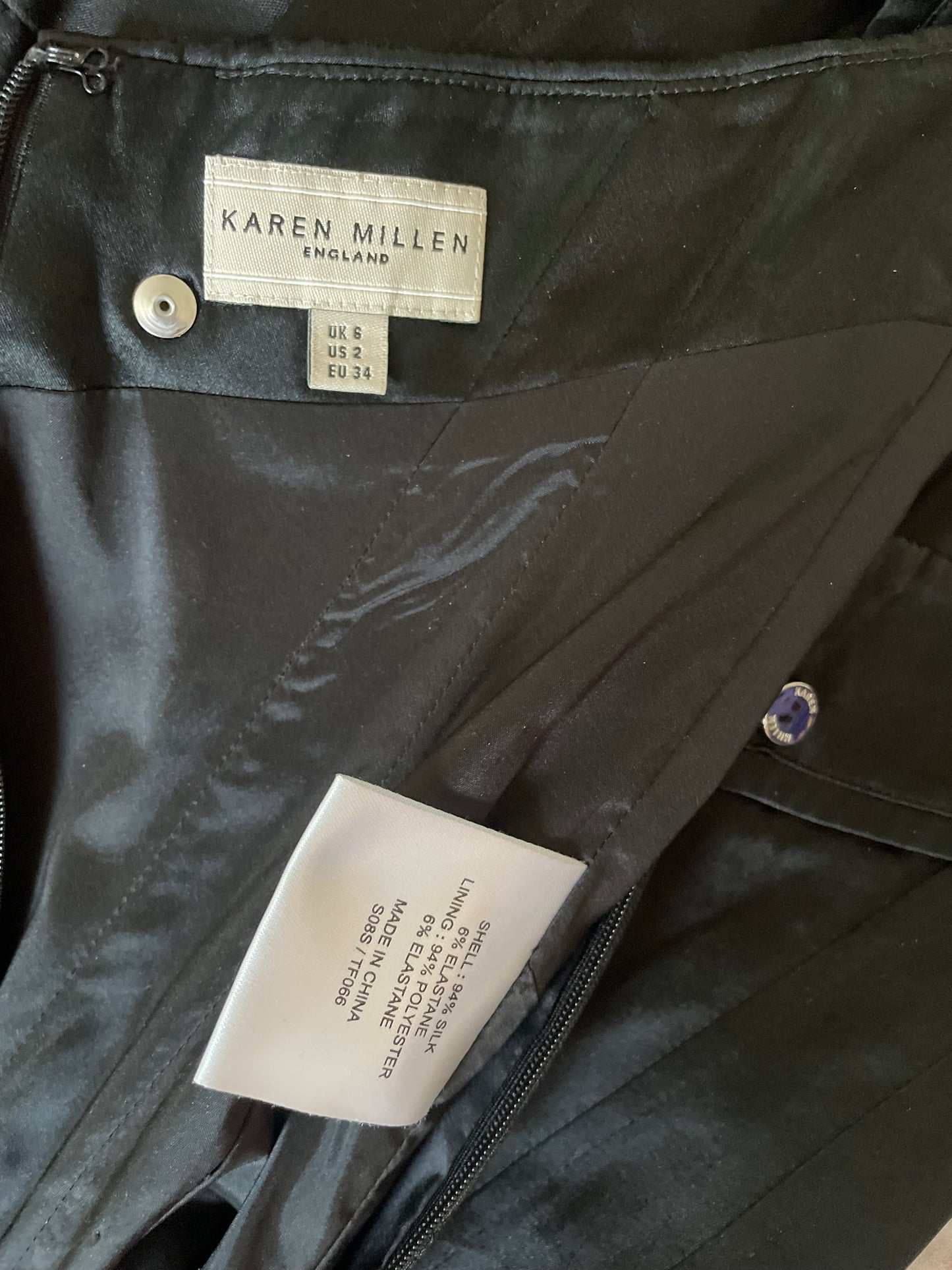 Karen Millen Halter-neck corset top