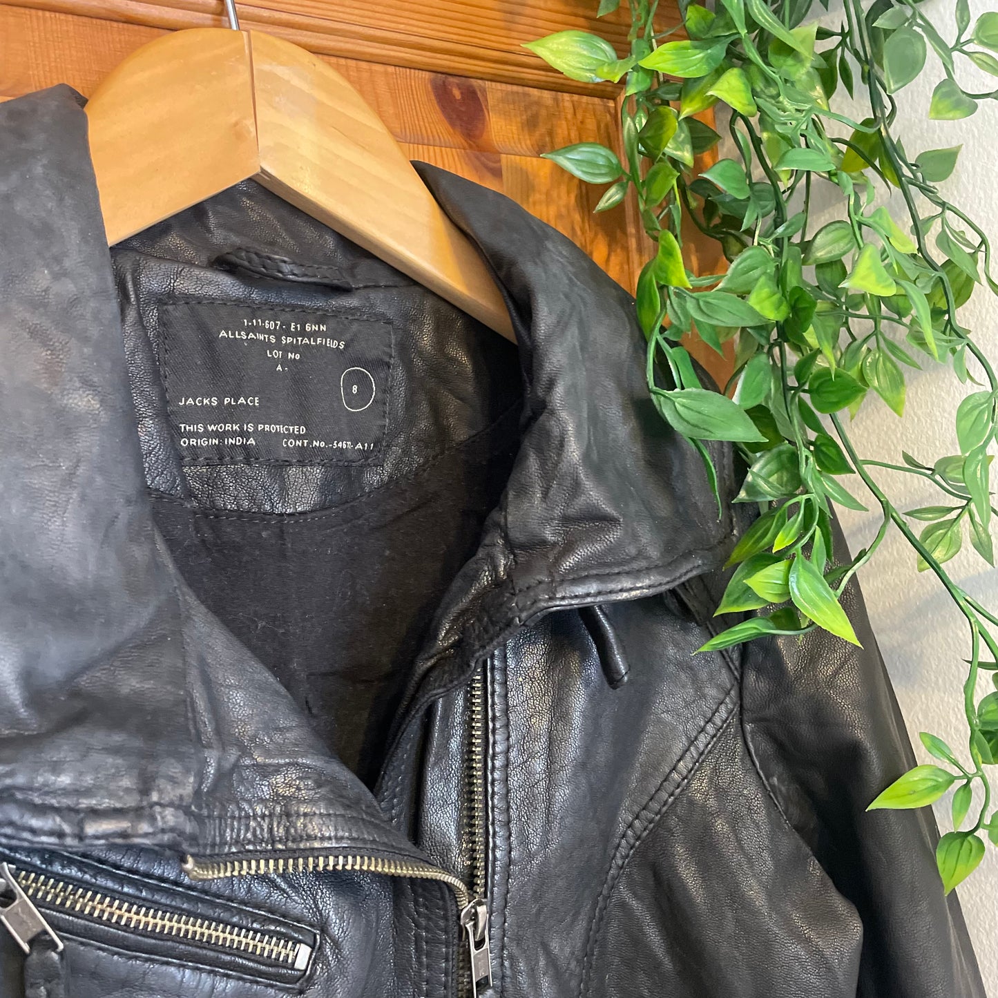 All saints Leather Jacket
