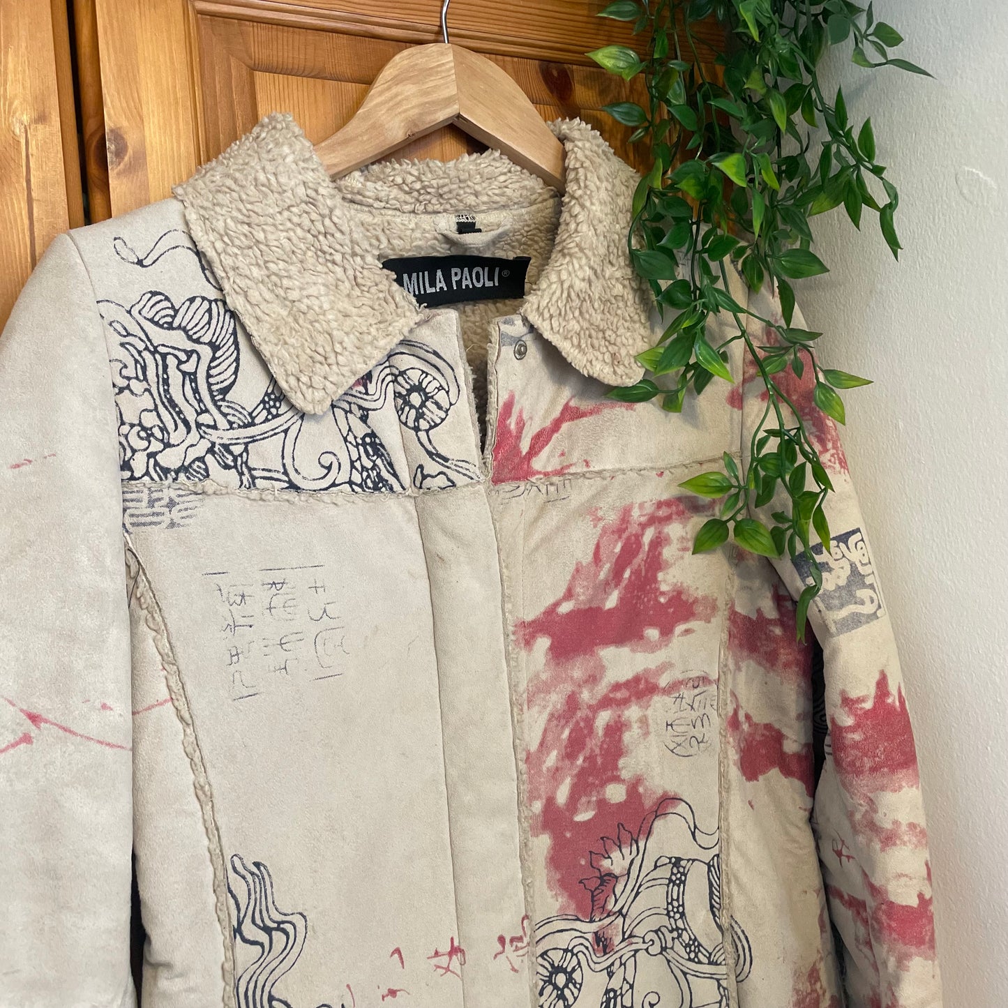 Patterned Afghan Coat