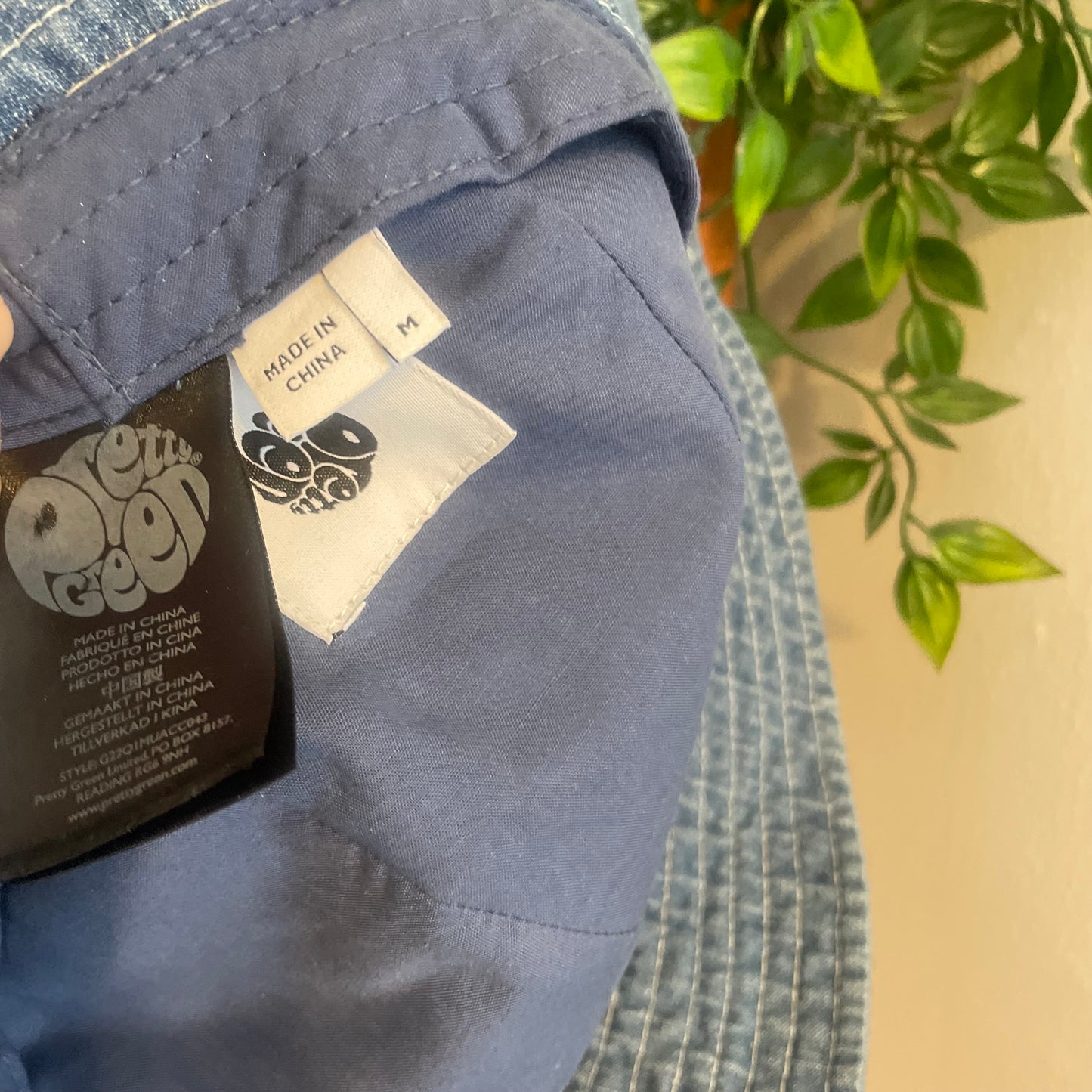 Pretty Green Denim Bucket Hat
