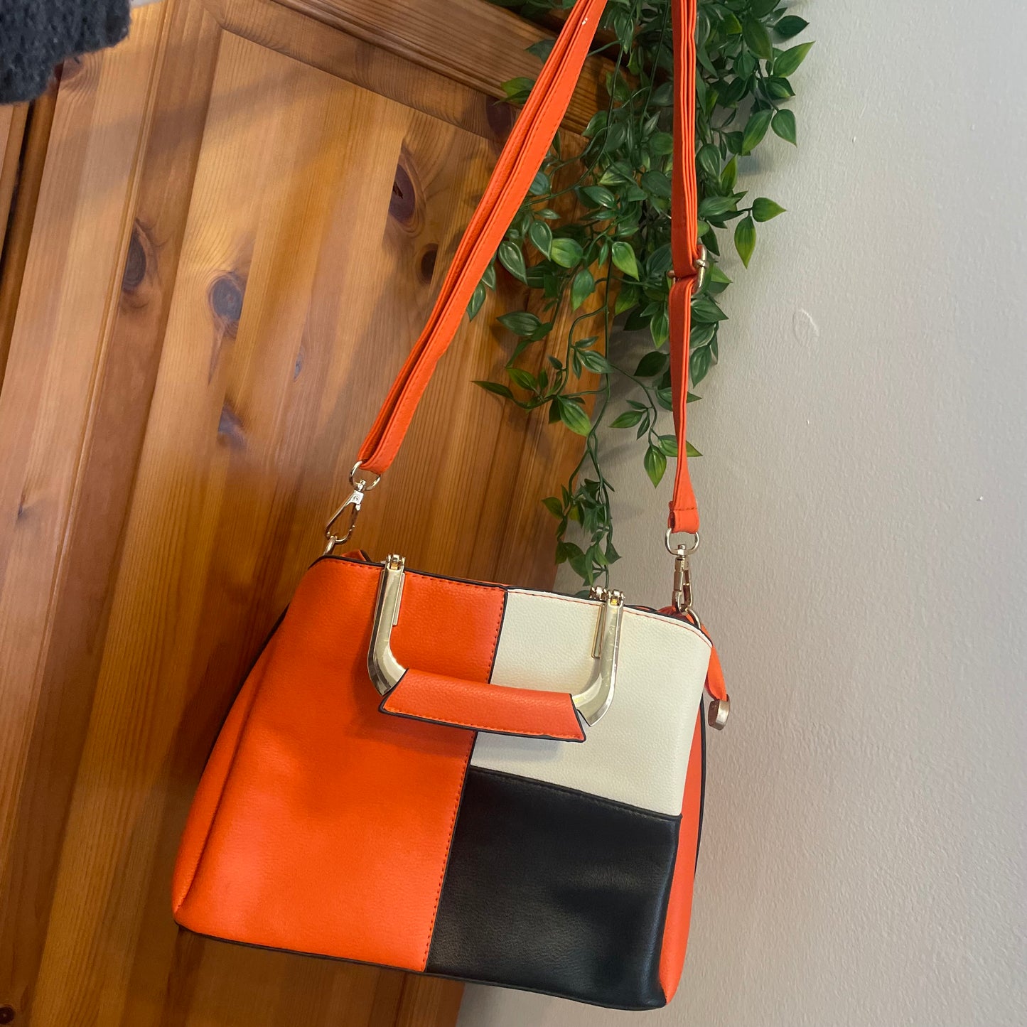 90s Bold Block Bag