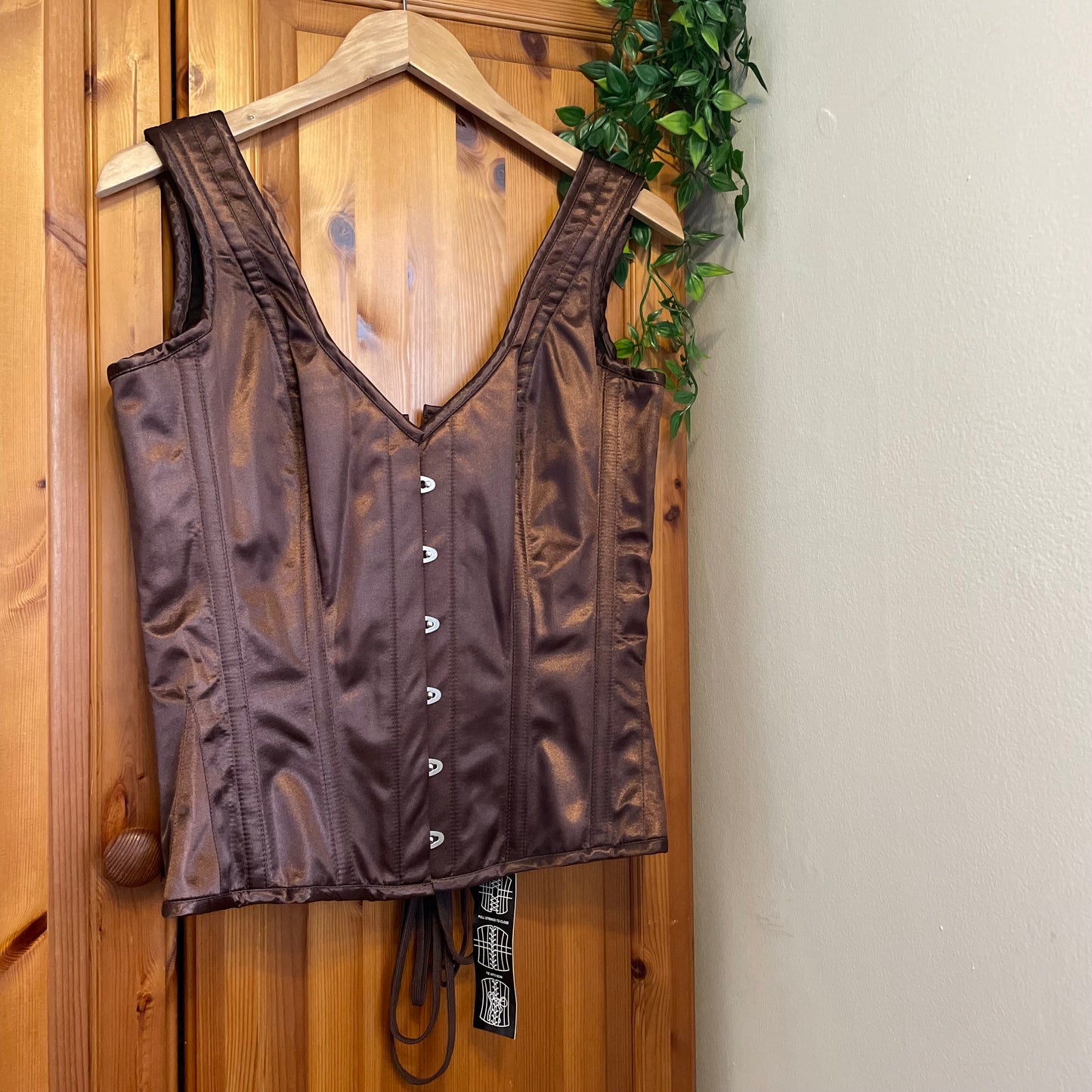 Brown Corset Top