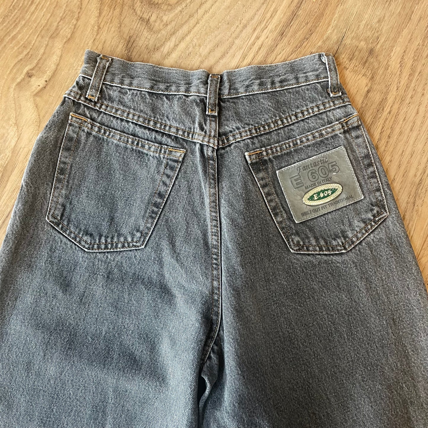 Grey mom jeans