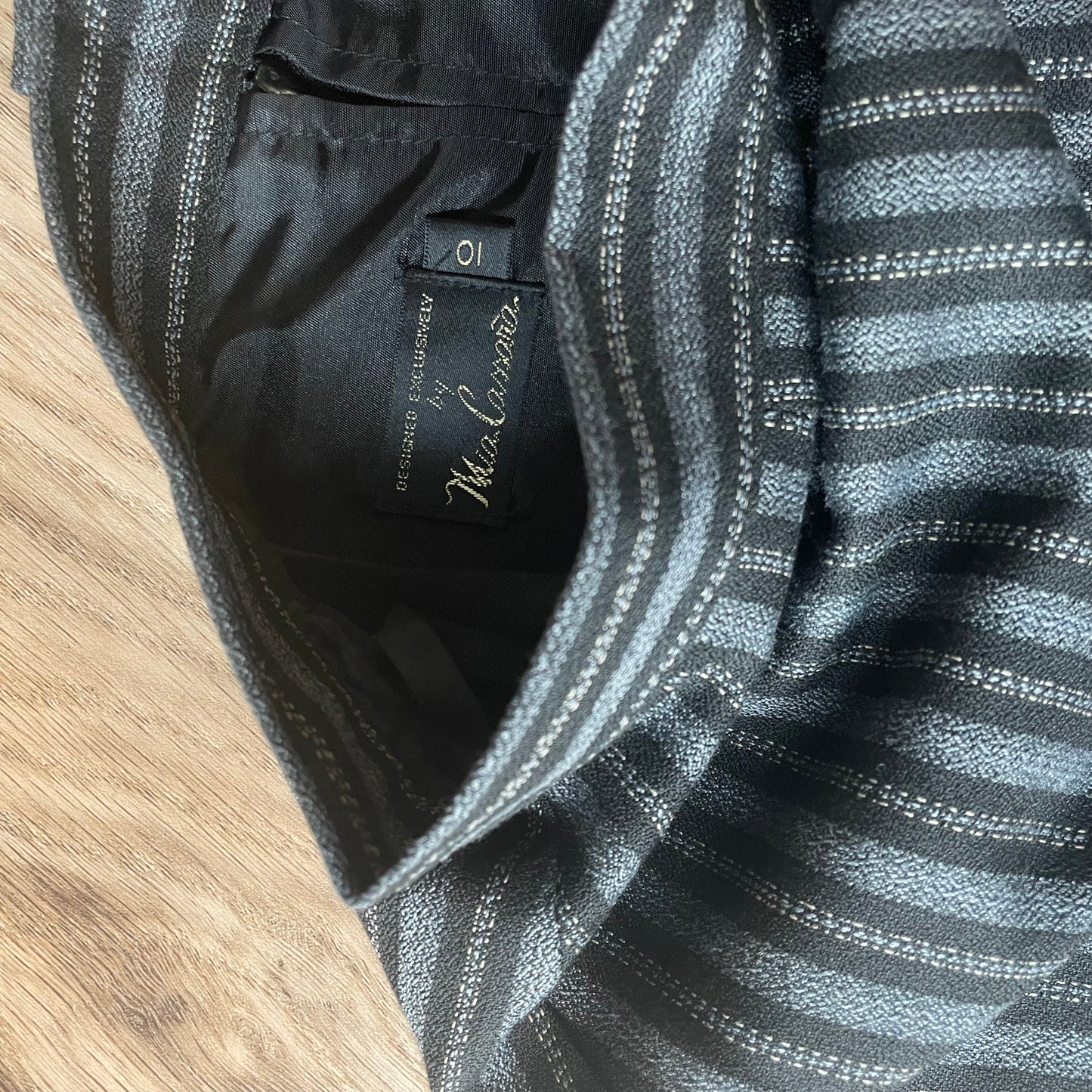 Pinstriped Skirt