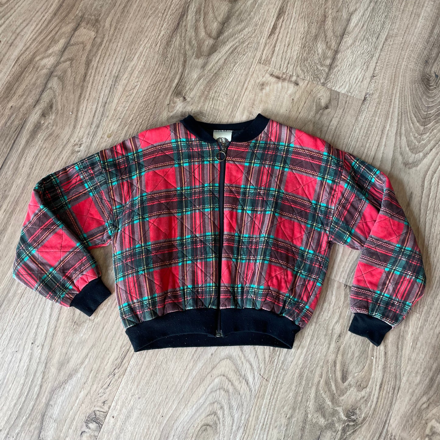 Tartan Bomber Jacket