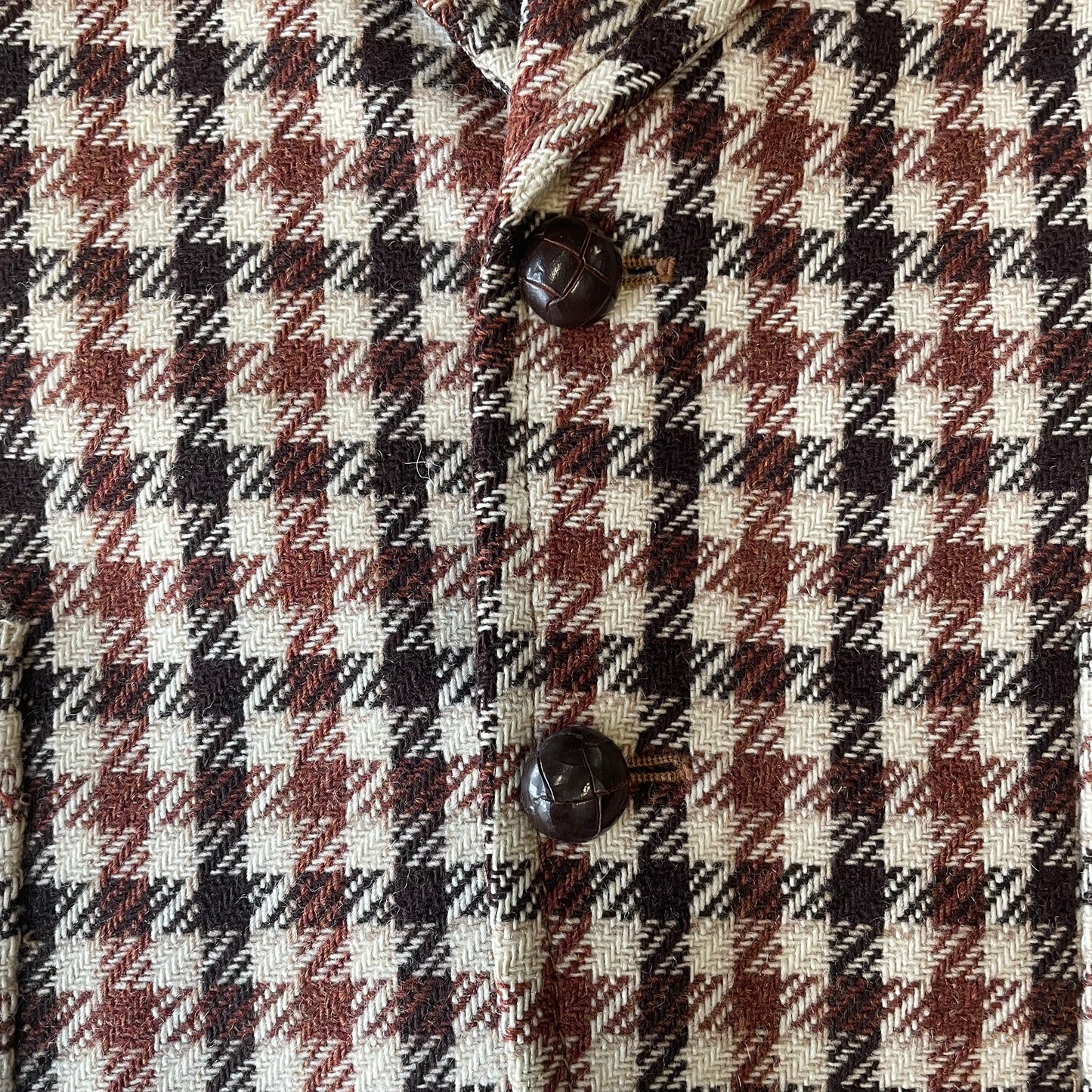 Men’s wool dogtooth jacket