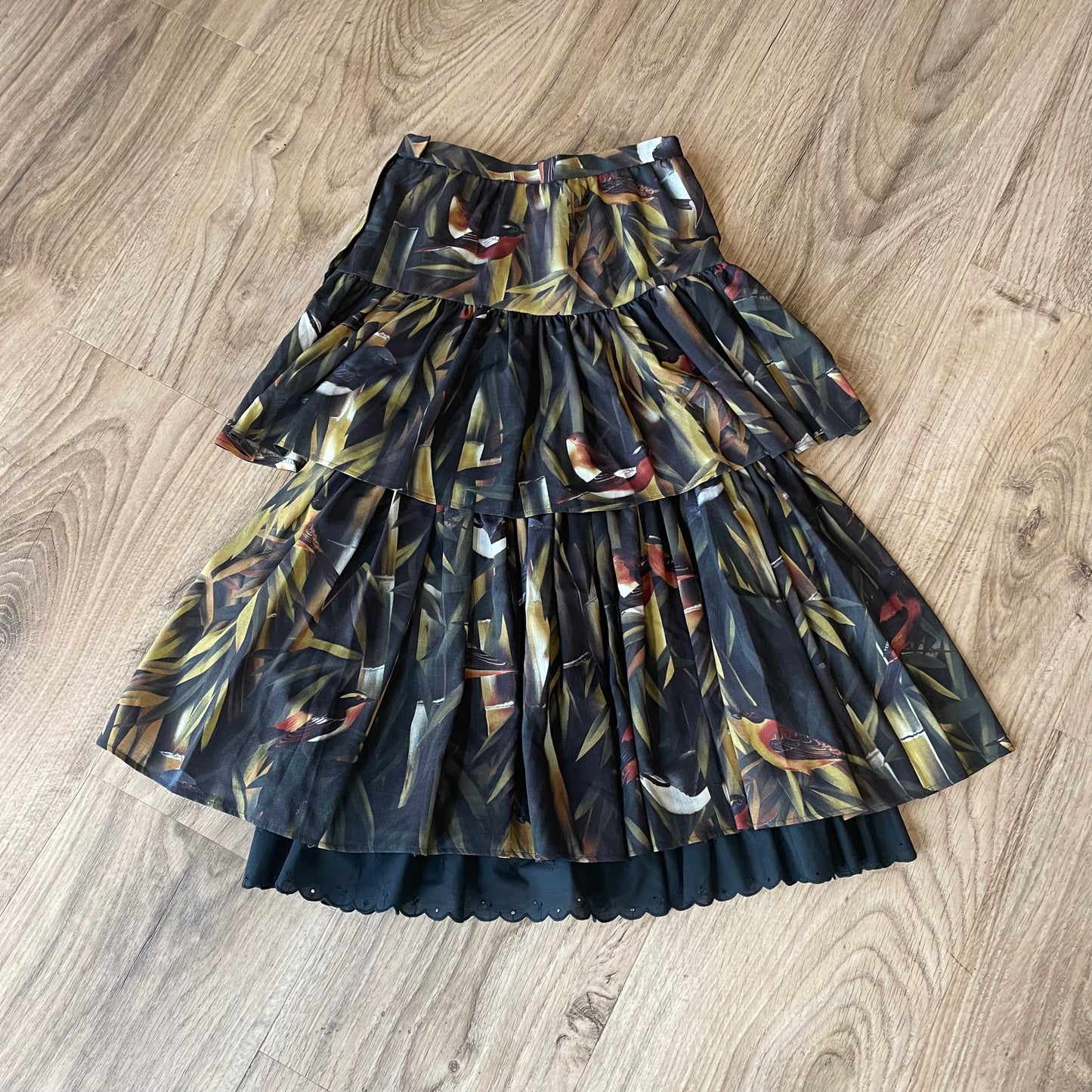 1950s Bird skirt