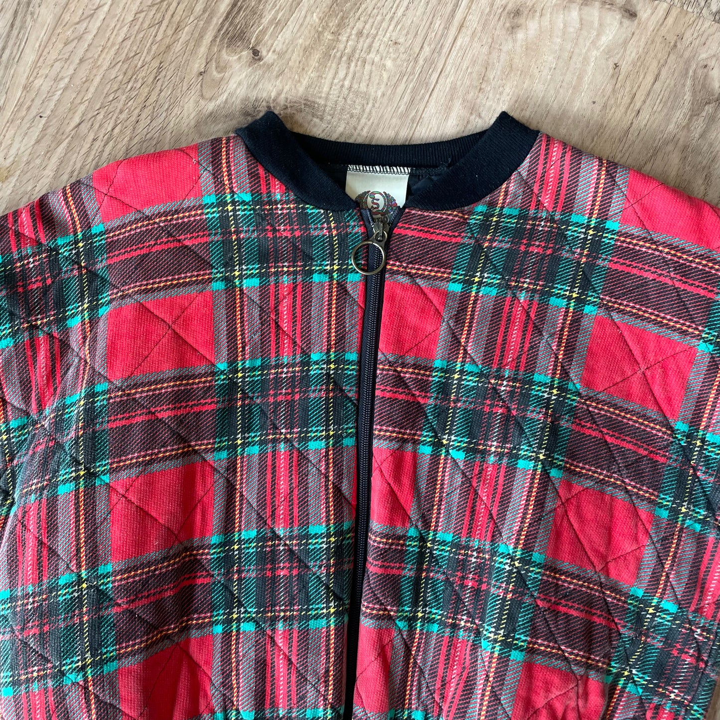 Tartan Bomber Jacket