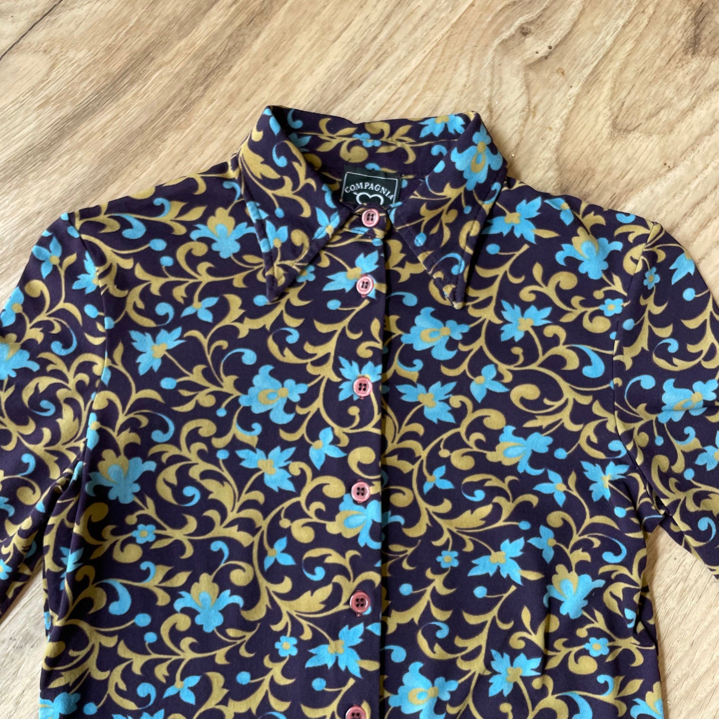 60s Floral Shirt