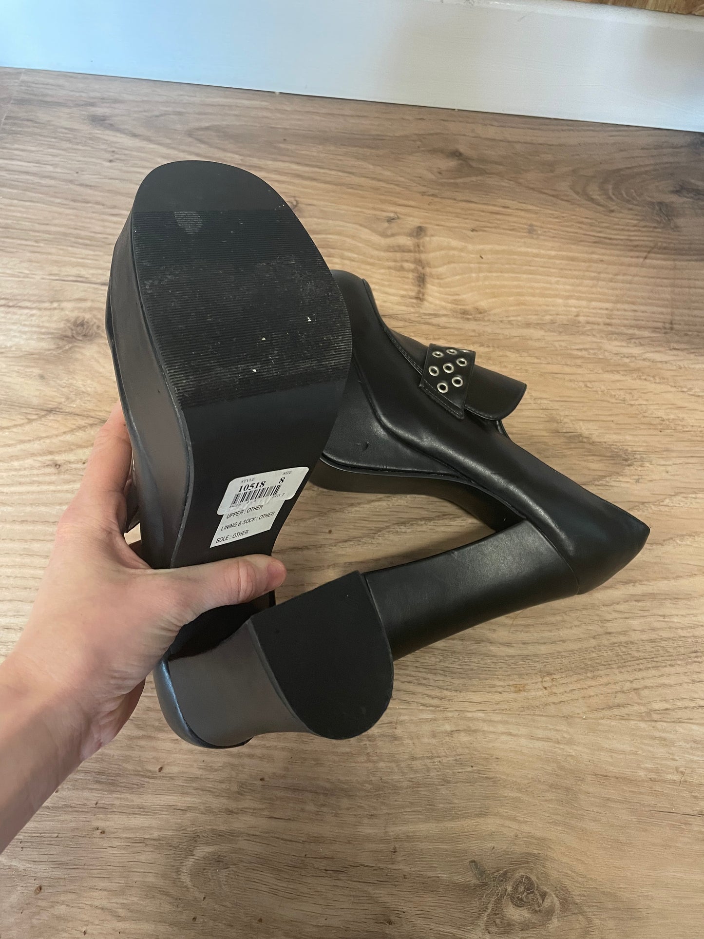 Y2K Black Platforms