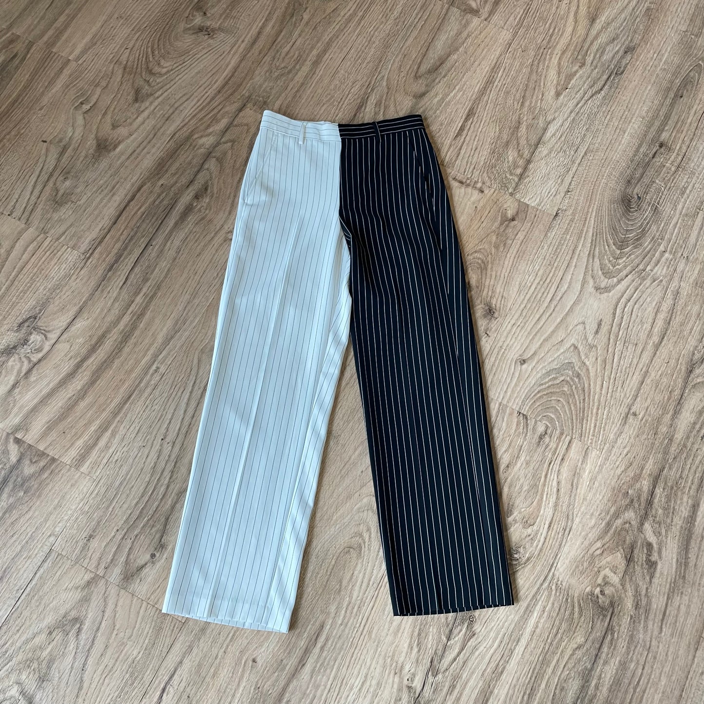 Pinstriped mix and match Trousers