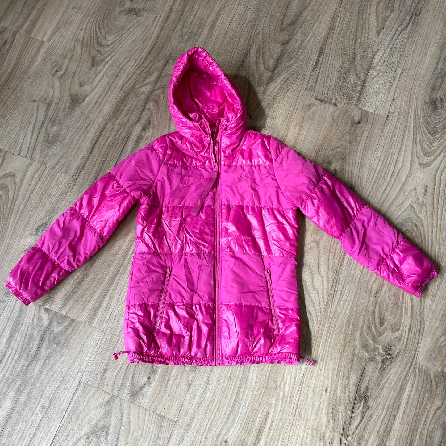 Adidas Pink Puffa coat