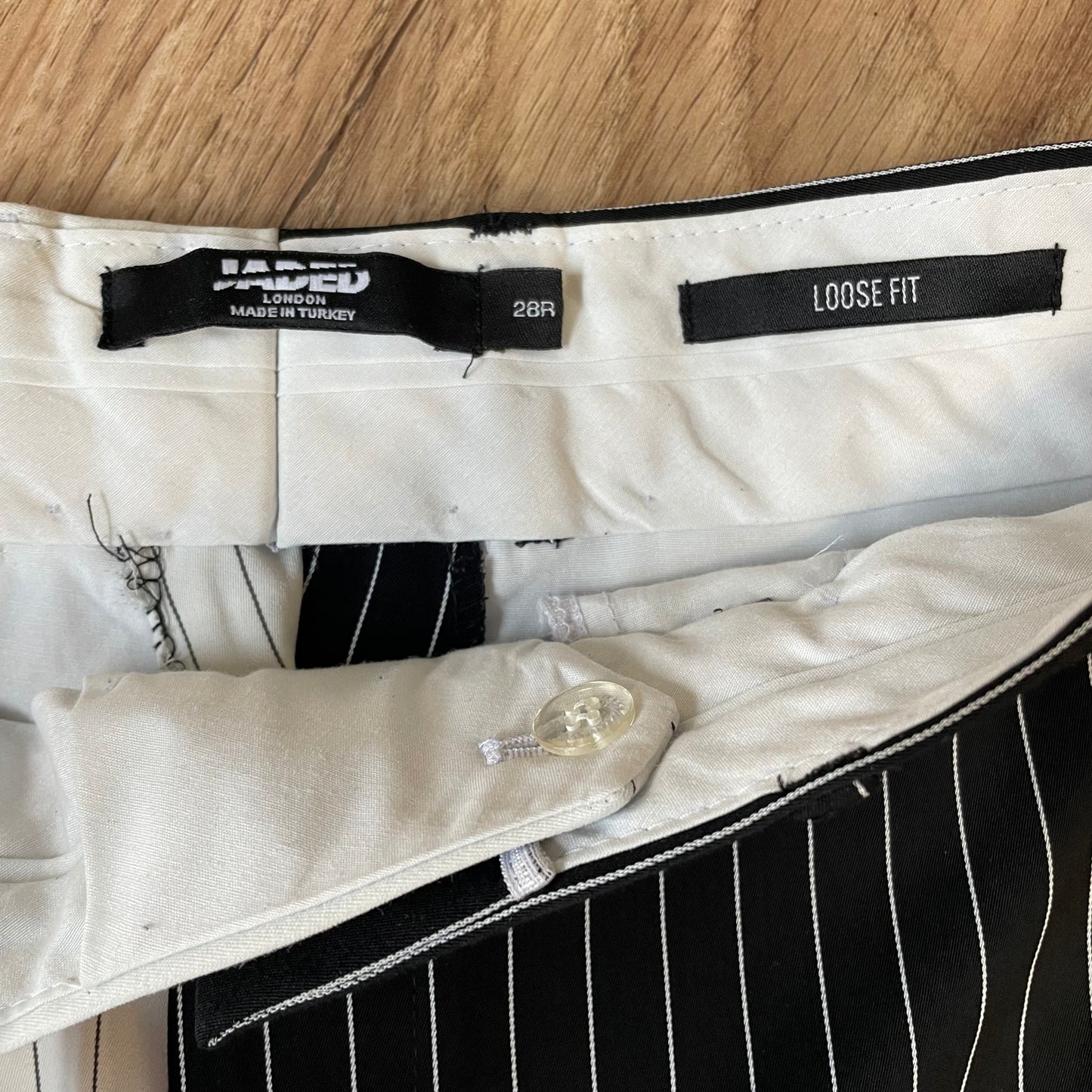 Pinstriped mix and match Trousers