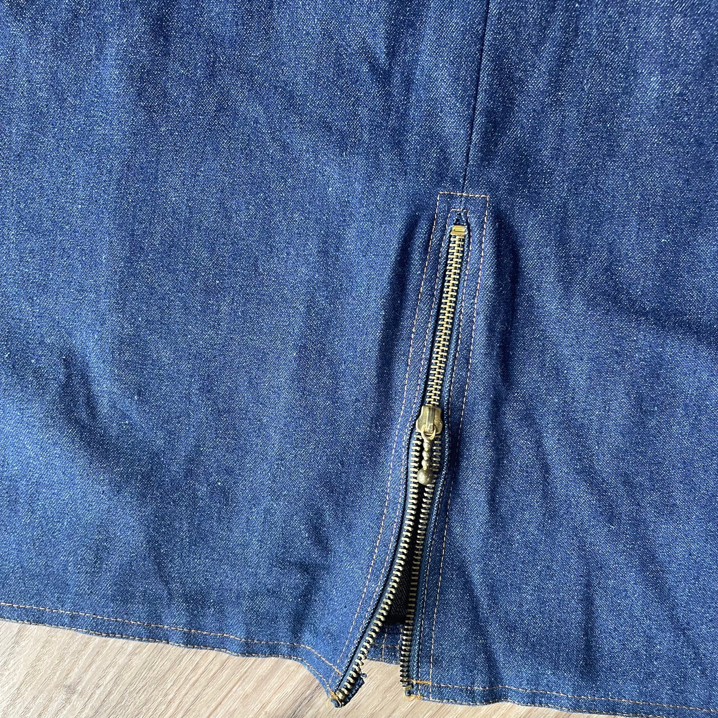 Denim 3/4 skirt