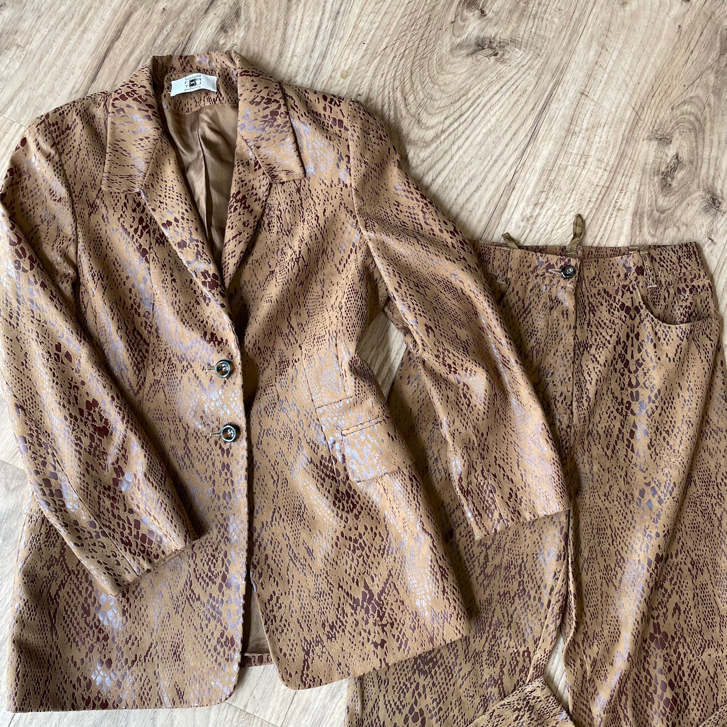 Snake print Two Piece