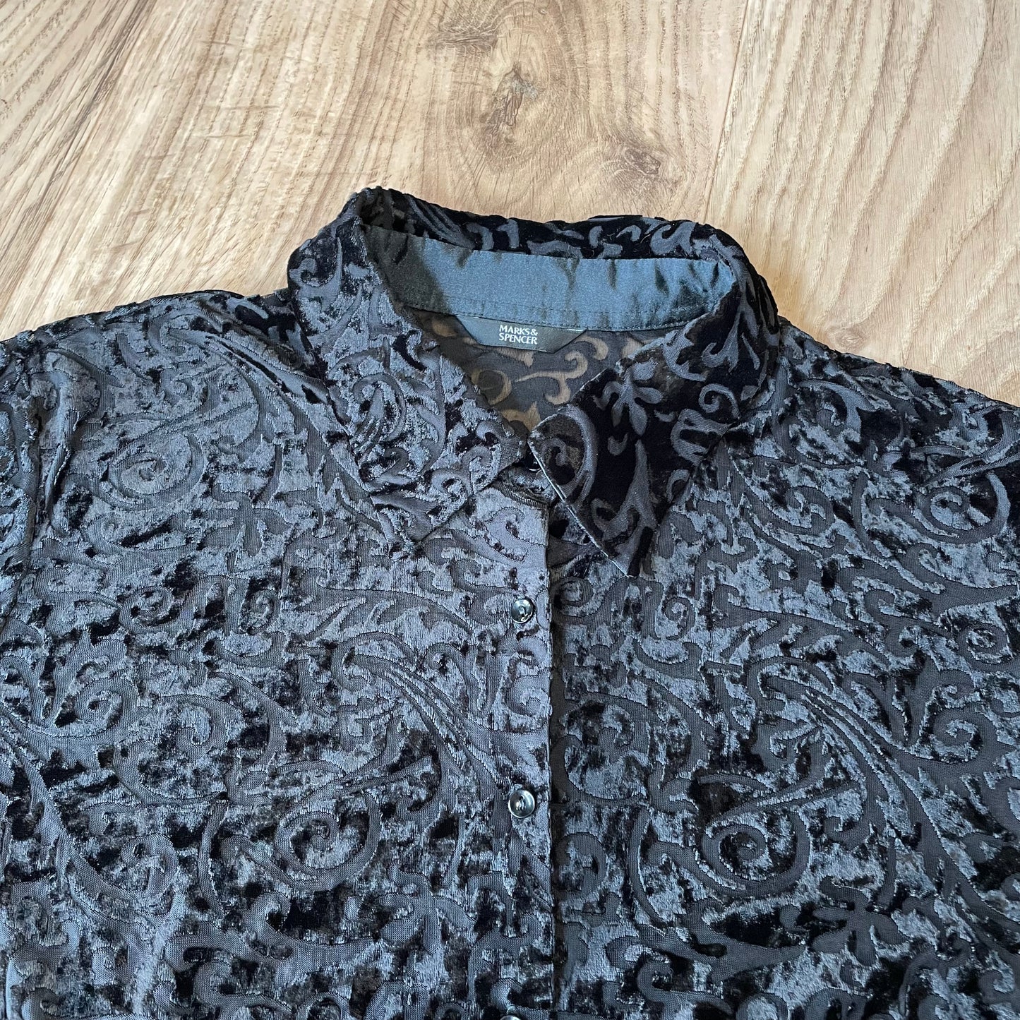 Velvet Swirl blouse