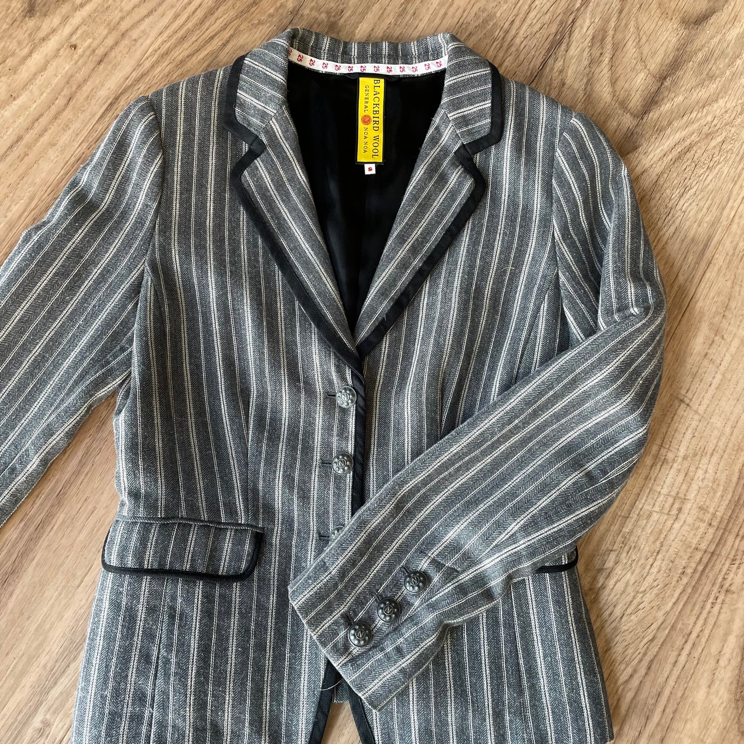 Pinstriped wool Jacket