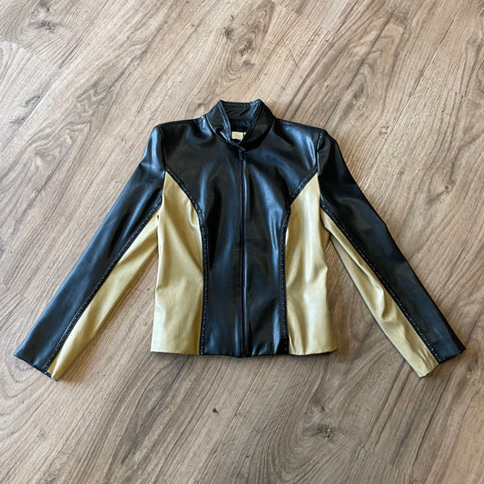 Leather Look Jacket