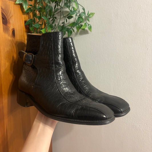 Planet Earth Crocodile Boots