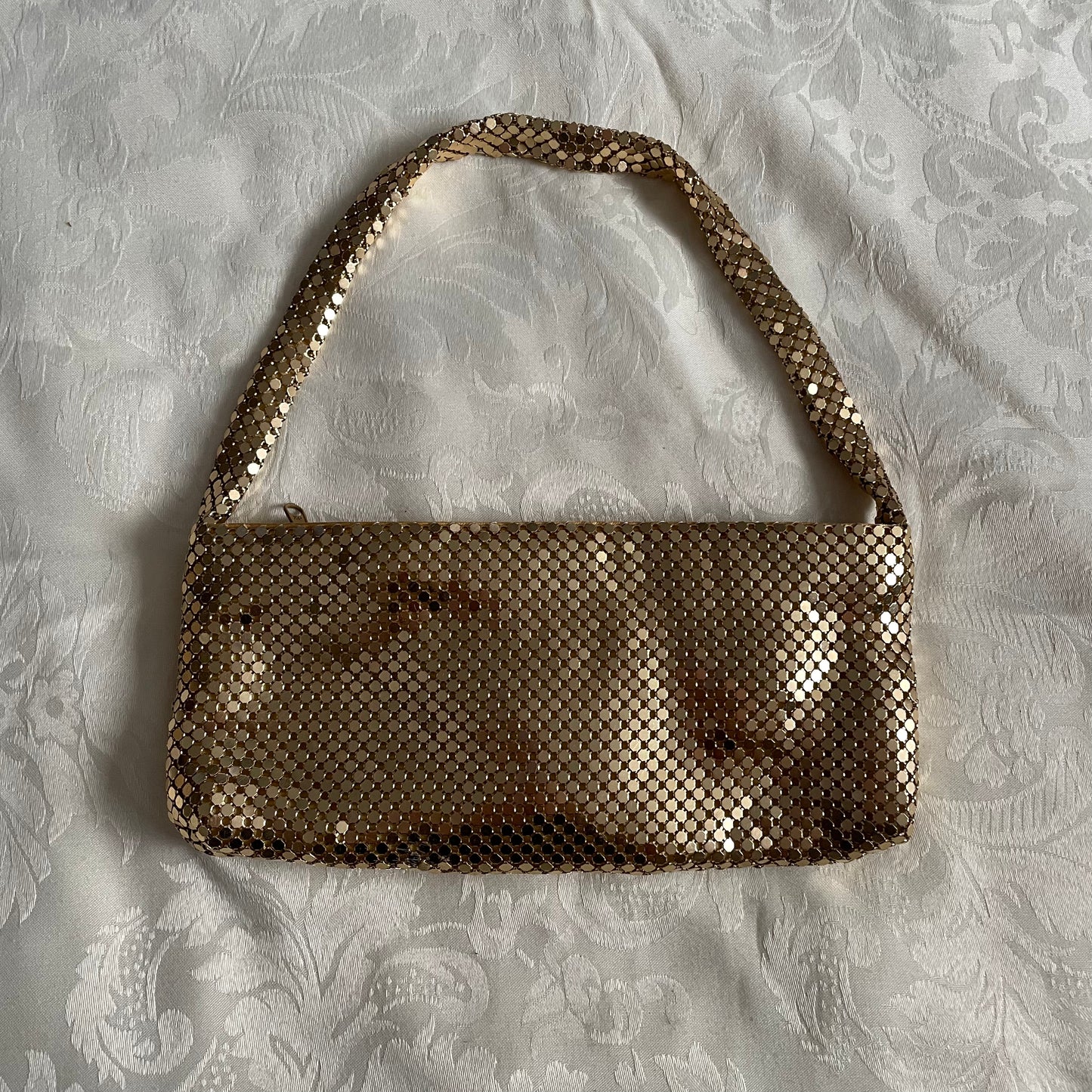 Gold Chainmail Bag