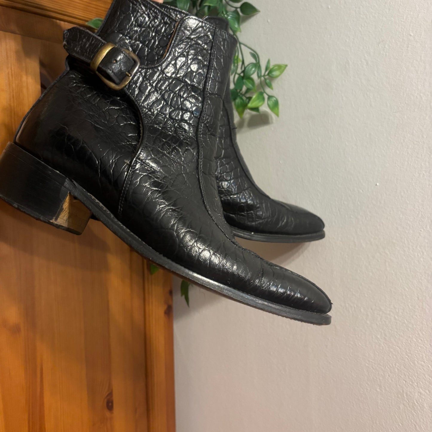 Planet Earth Crocodile Boots