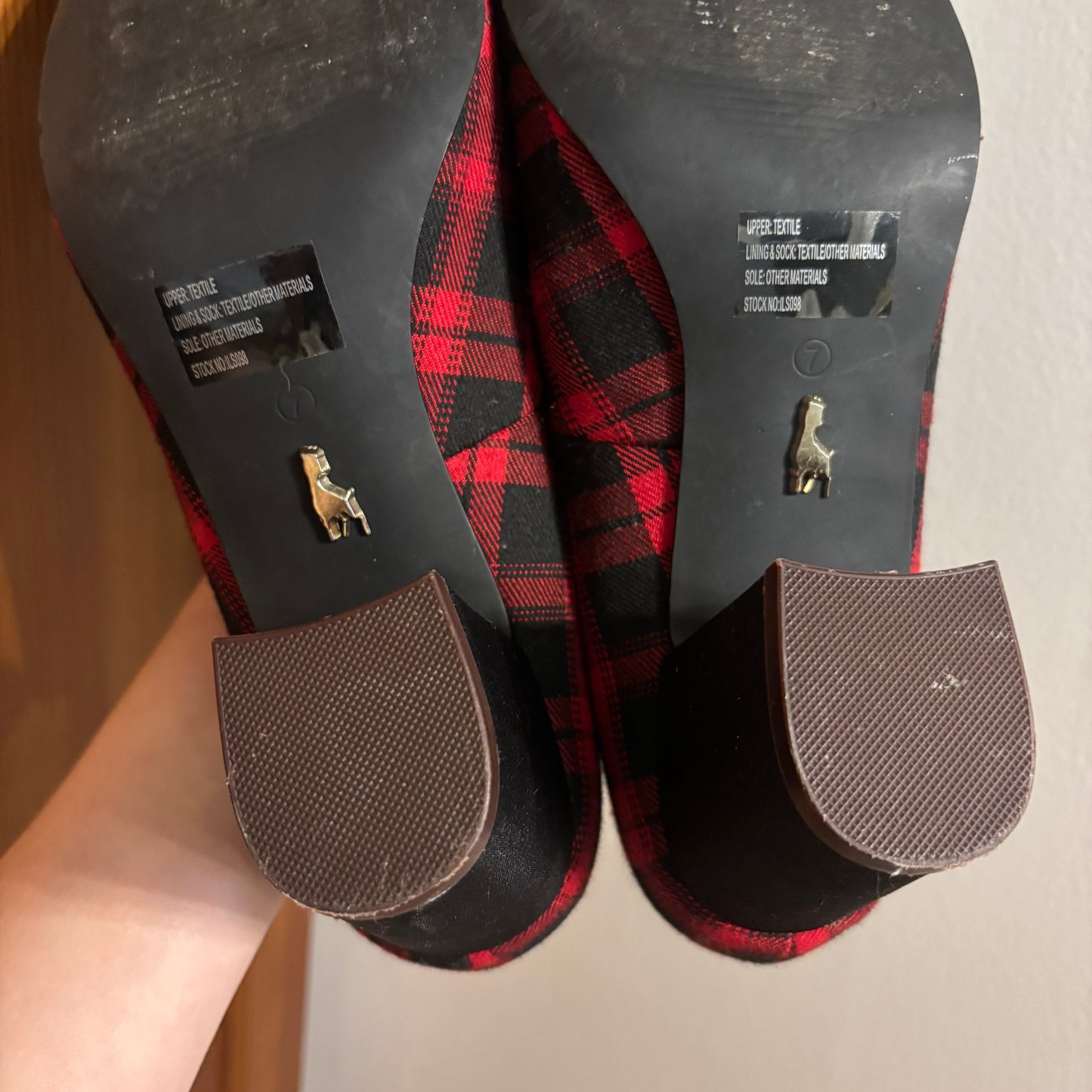 Baby Cham Tartan Heels