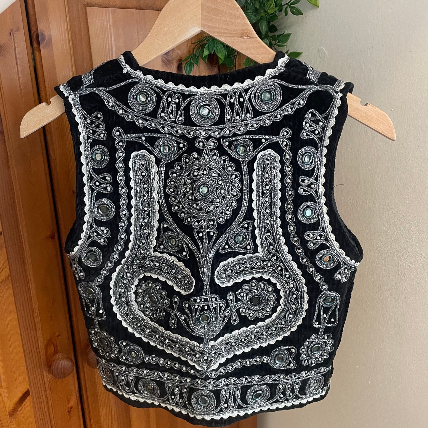 Embellished Afghan Waistcoat