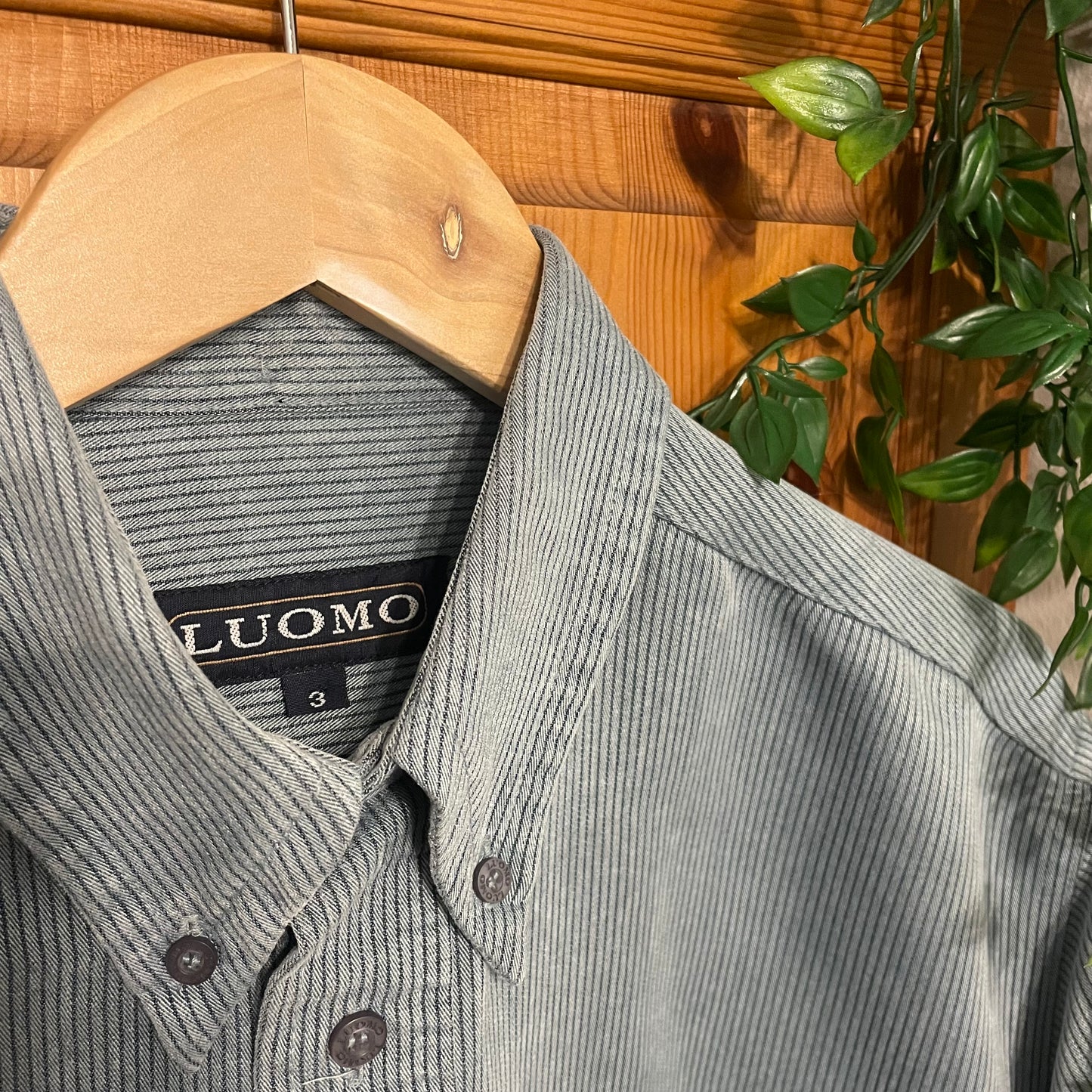 Luomo Cord Style Shirt