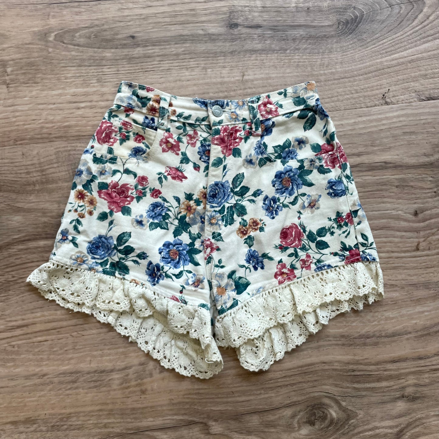 Floral Hotpant Shorts