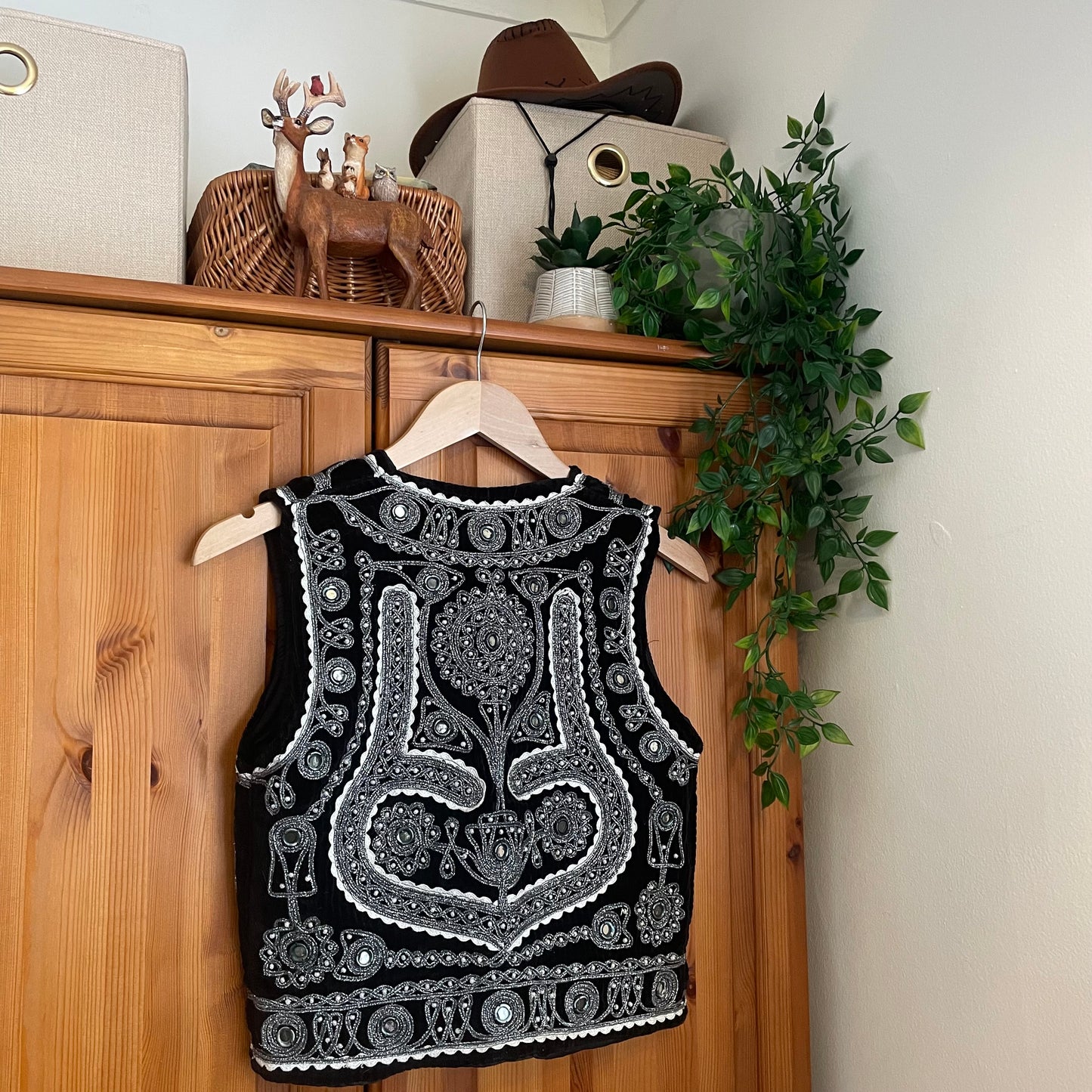 Embellished Afghan Waistcoat