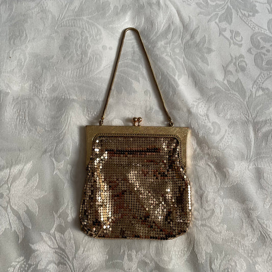 Gold Chainmail Bag