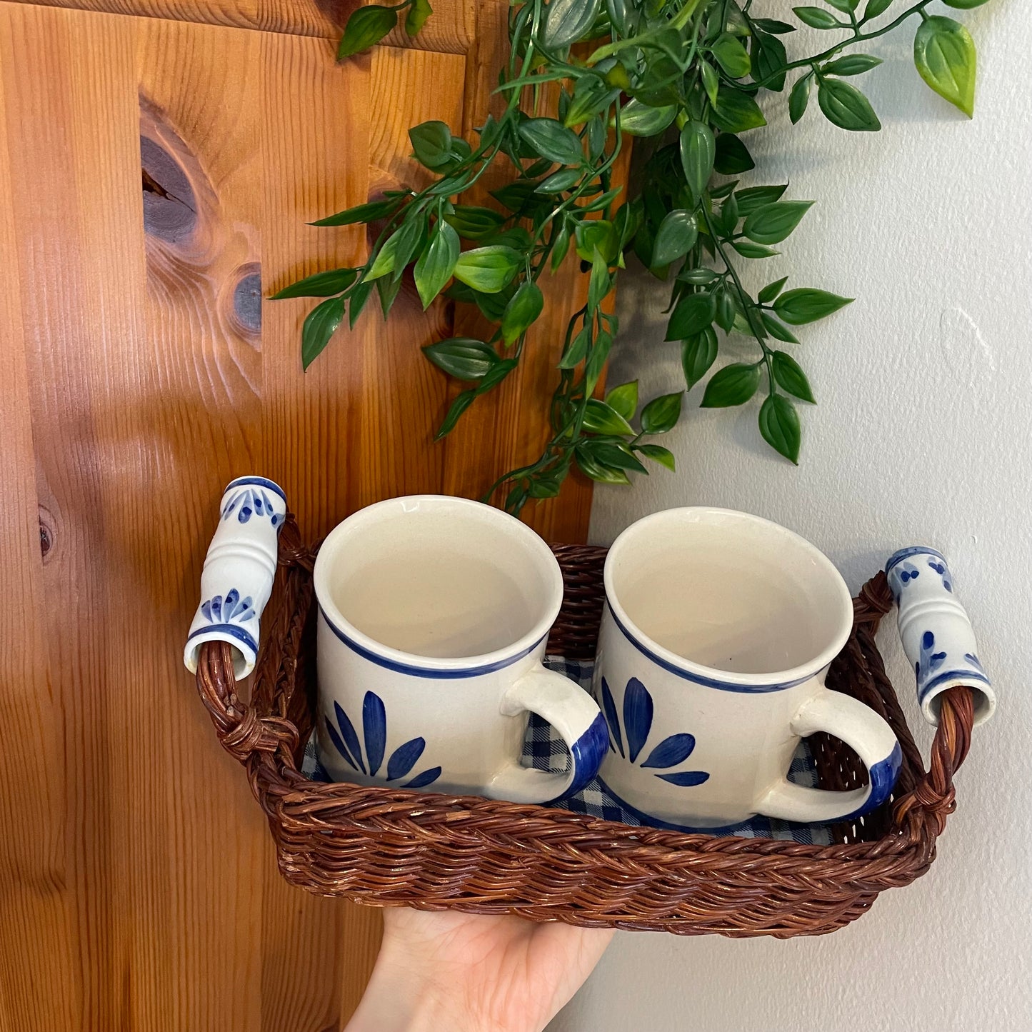 Hand painted Mug Set