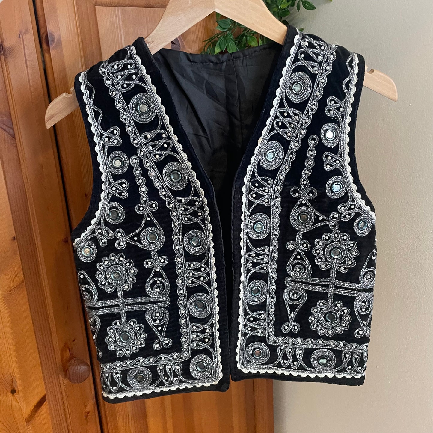 Embellished Afghan Waistcoat