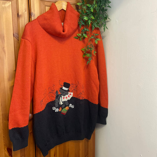 Casino Embroidered jumper