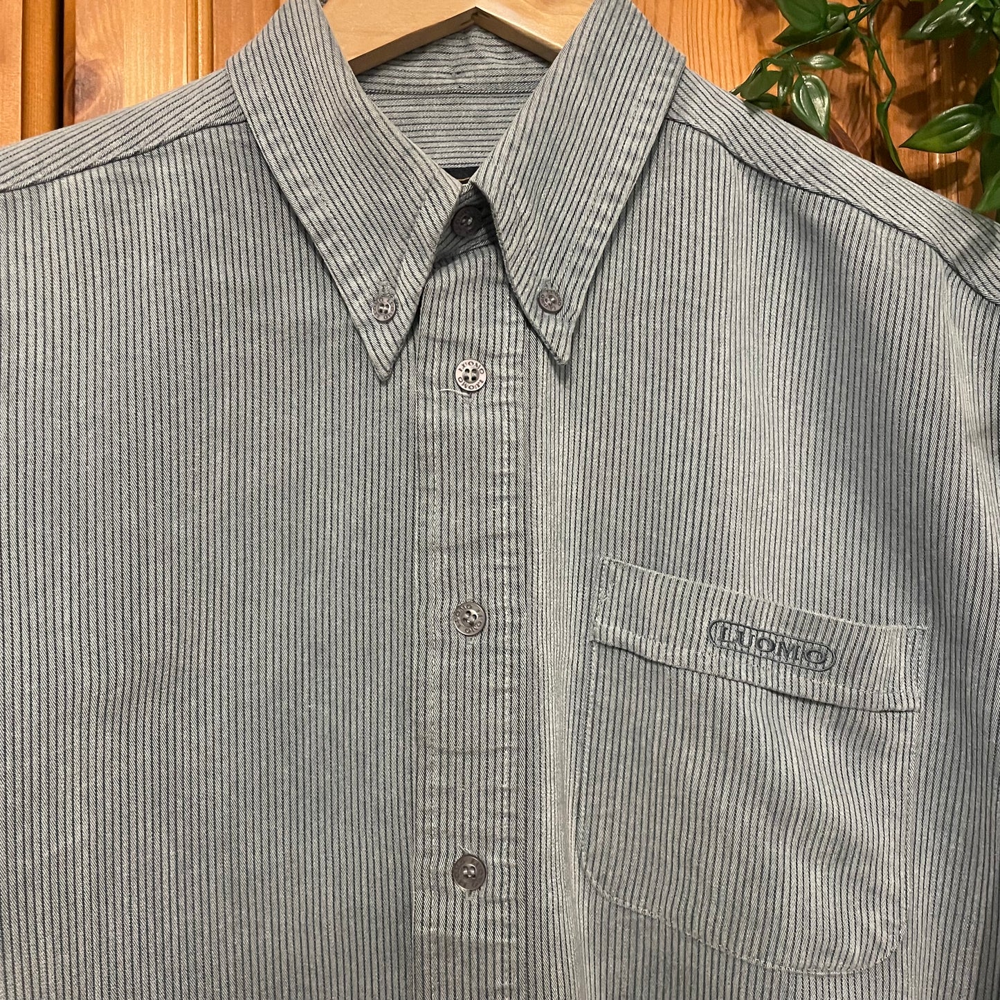 Luomo Cord Style Shirt