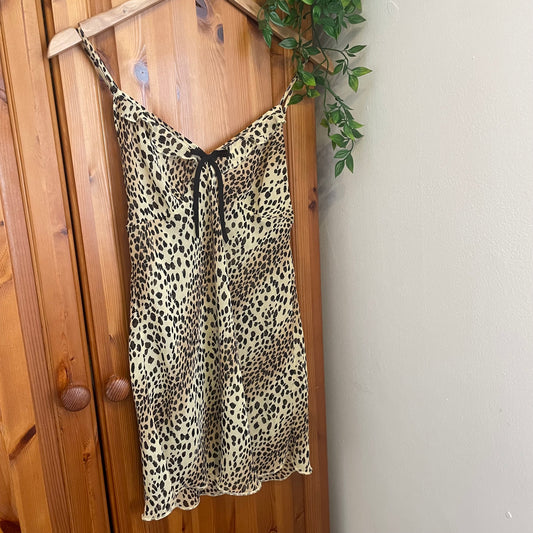 Y2K Leopard Nightie