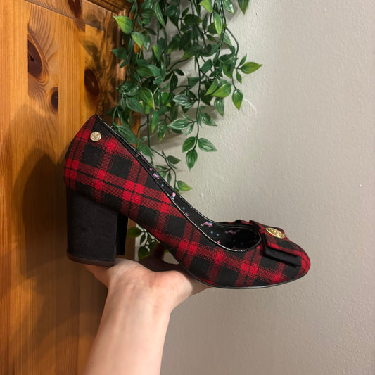 Baby Cham Tartan Heels