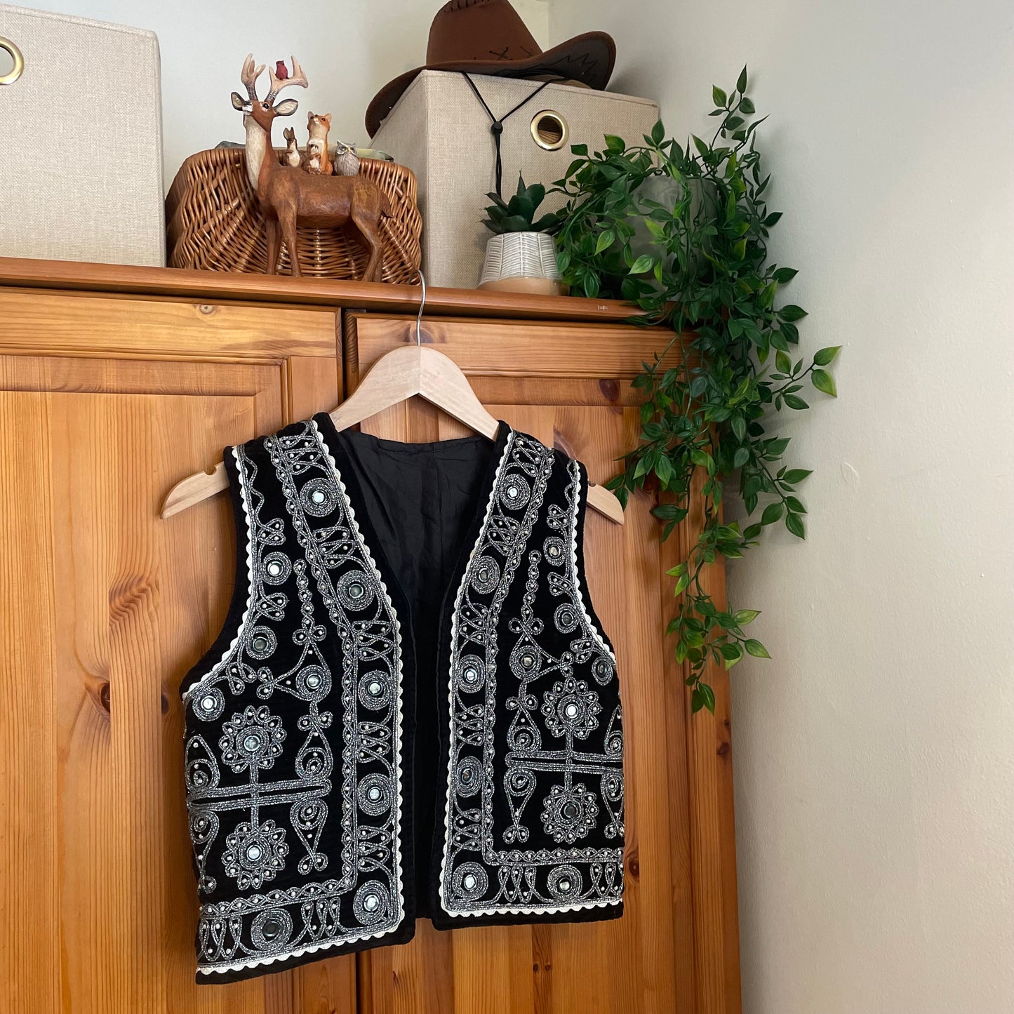 Embellished Afghan Waistcoat