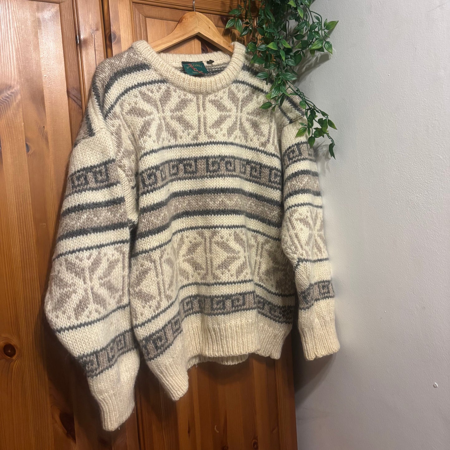 Wool Snowflake Jumper