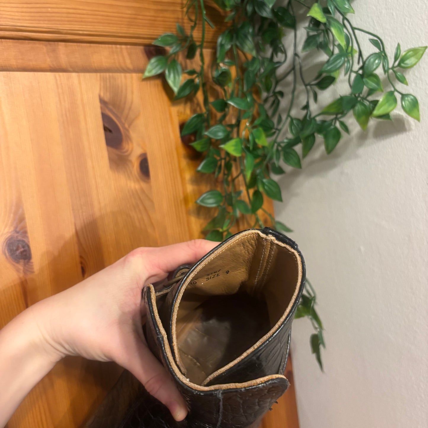 Planet Earth Crocodile Boots